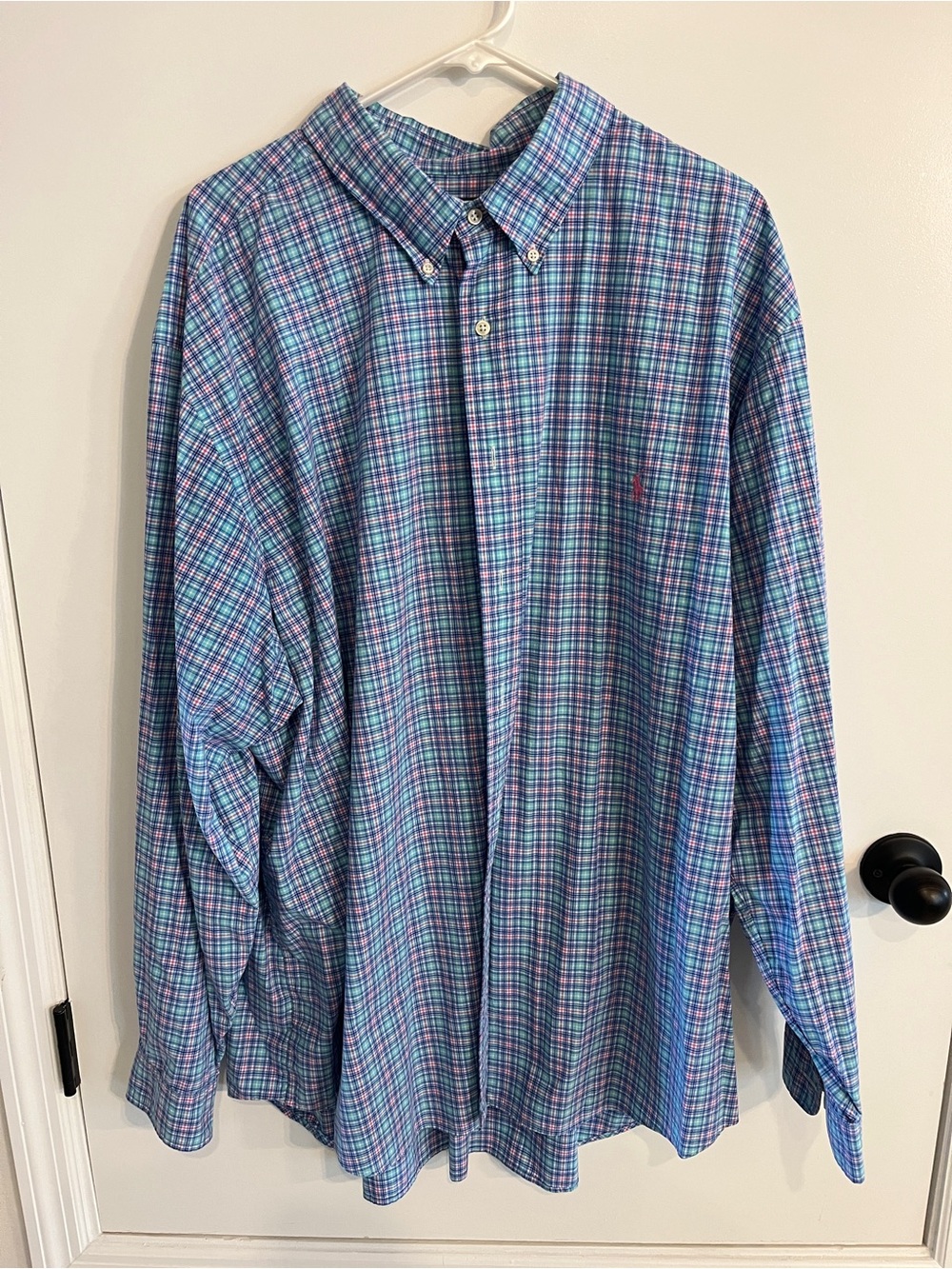 Men’s size 3XB big and tall Ralph Lauren button down polo